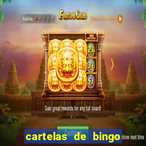 cartelas de bingo para imprimir de 1 a 90